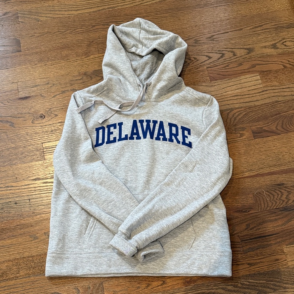 Delaware Heather Gray Women's Hoodie